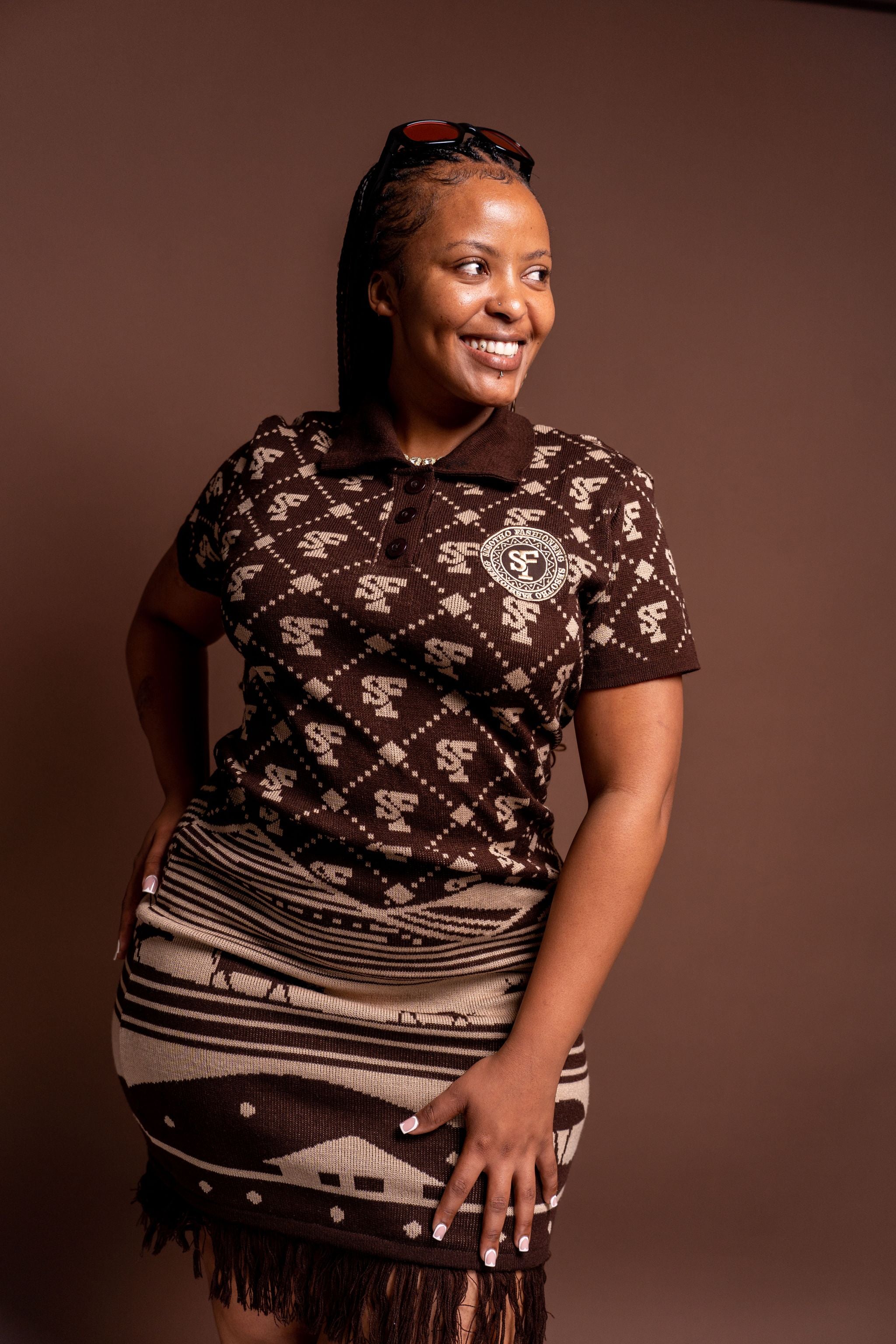 SF Knitted Golfer Dress (Pre-Order)