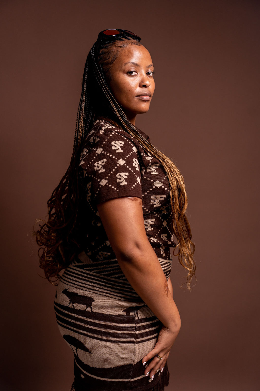 SF Knitted Golfer Dress (Pre-Order)